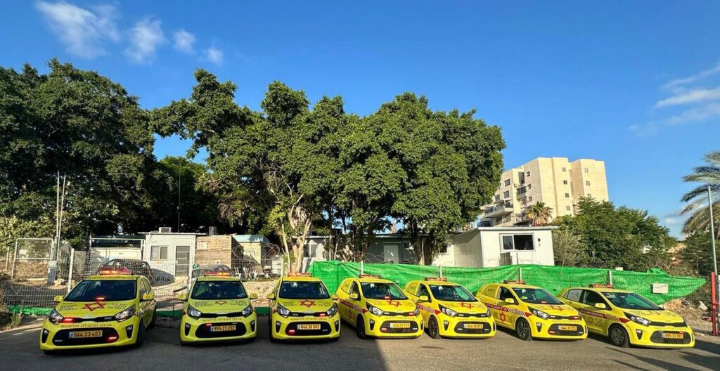 חיזוק נרחב למערך ההצלה והחירום של מד"א - הצלה אלעד: שבעה רכבים נוספים יעמדו לרשות המתנדבים