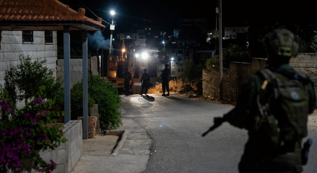 כוחות צה״ל הרסו את ביתו של המחבל שרצח את הנער בבנימין