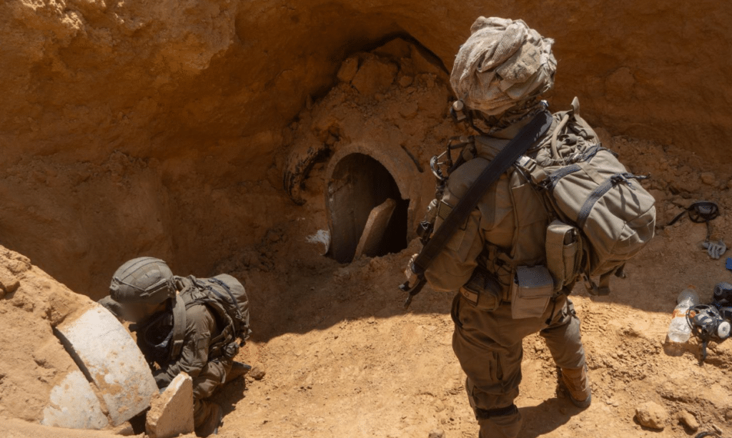 מנהרה באורך 200 מטרים: תיעוד חדש ממבצע חילוץ החטופים