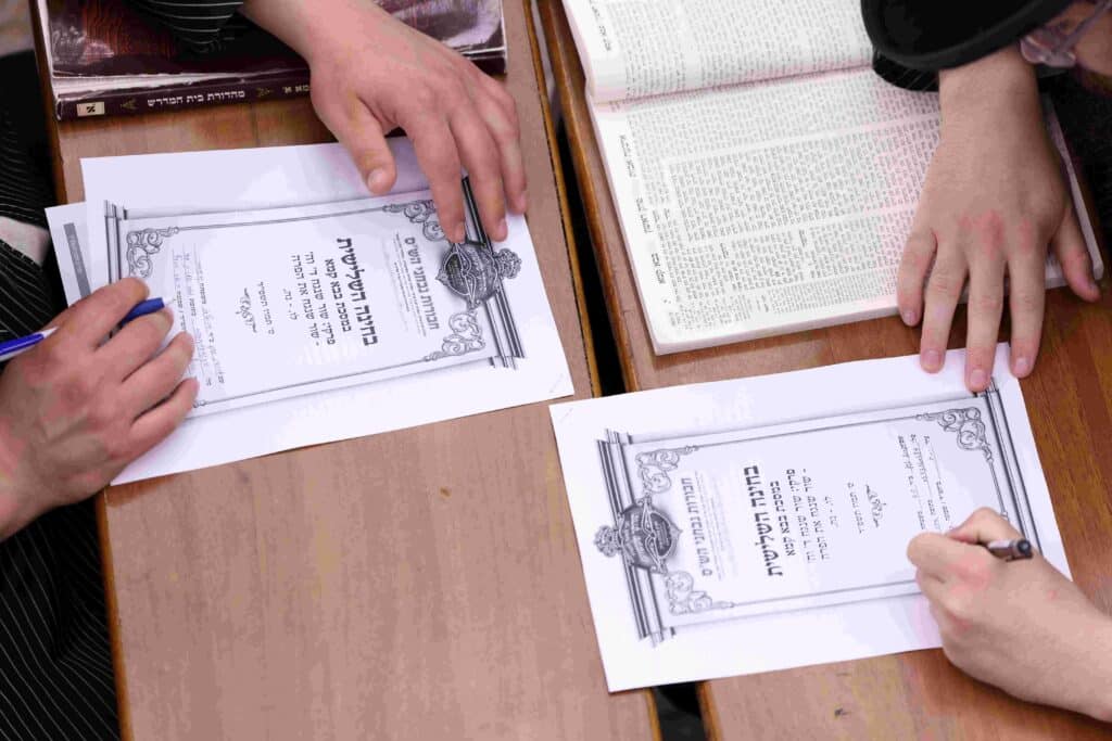 במעמד האדמו"ר: בתולדות אהרן נבחנו על בבא קמא