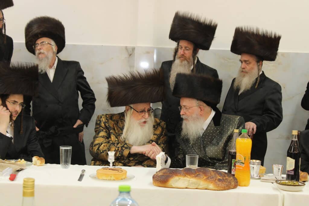 אלע חסידים: שבע ברכות לנכדת האדמו"ר מצאנז