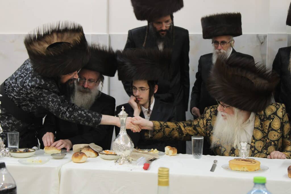 אלע חסידים: שבע ברכות לנכדת האדמו"ר מצאנז