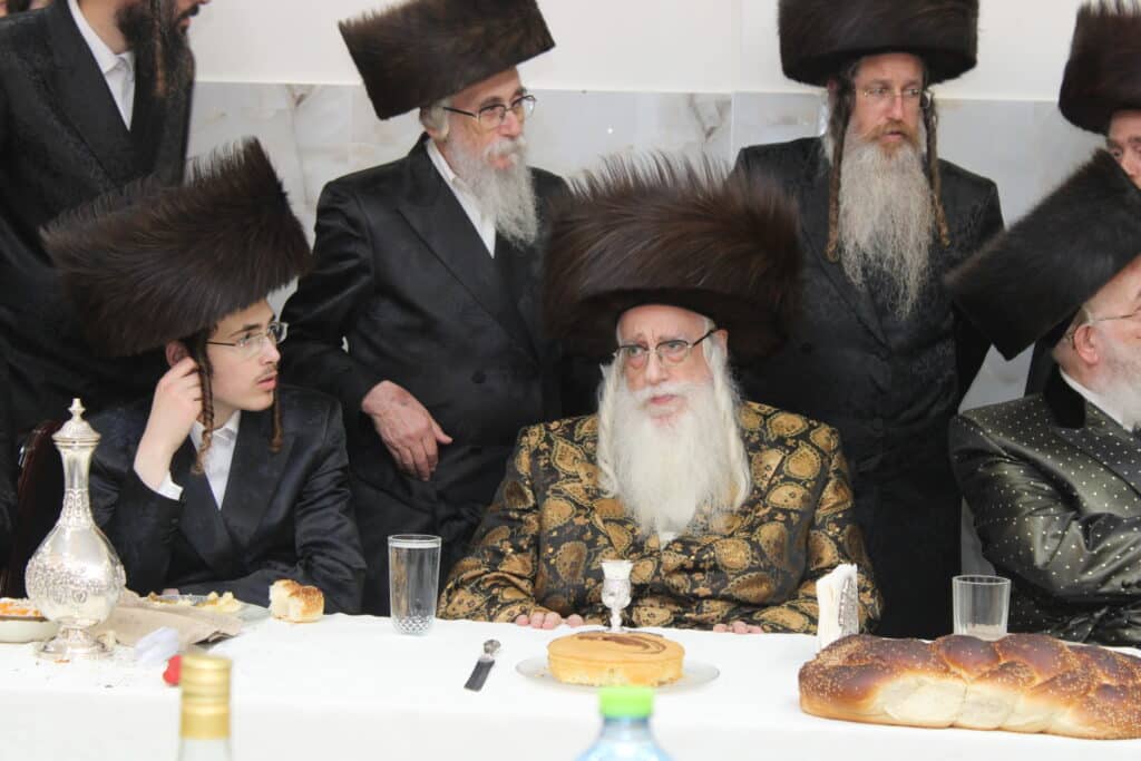 אלע חסידים: שבע ברכות לנכדת האדמו"ר מצאנז