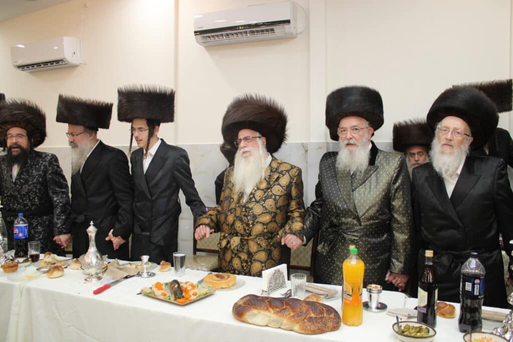 אלע חסידים: שבע ברכות לנכדת האדמו"ר מצאנז