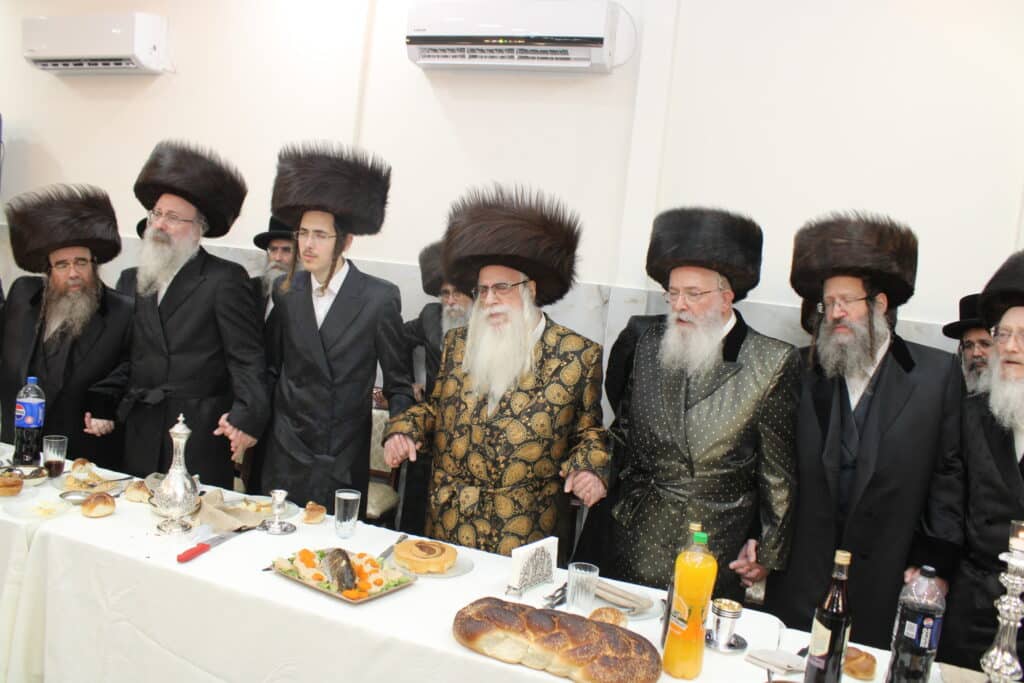 אלע חסידים: שבע ברכות לנכדת האדמו"ר מצאנז