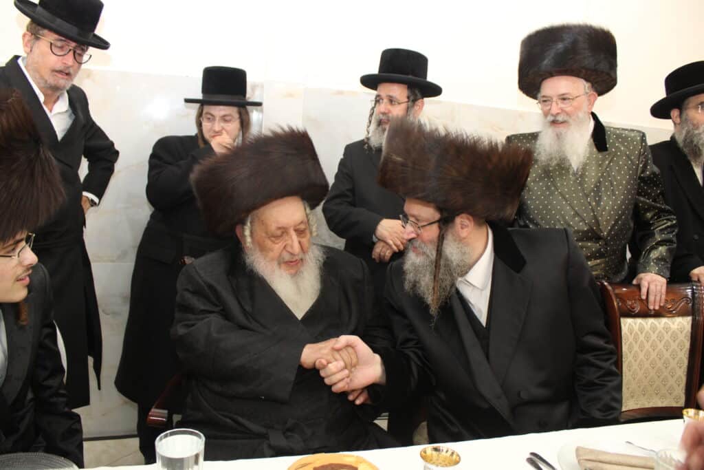 אלע חסידים: שבע ברכות לנכדת האדמו"ר מצאנז