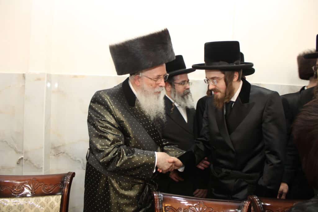 אלע חסידים: שבע ברכות לנכדת האדמו"ר מצאנז