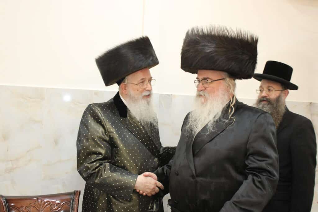 אלע חסידים: שבע ברכות לנכדת האדמו"ר מצאנז