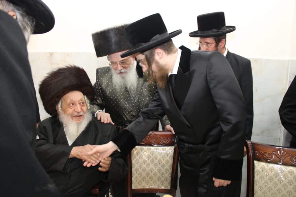 אלע חסידים: שבע ברכות לנכדת האדמו"ר מצאנז