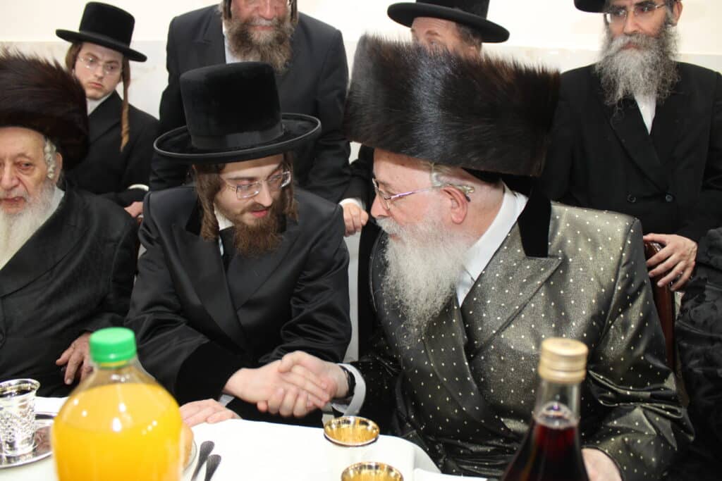 אלע חסידים: שבע ברכות לנכדת האדמו"ר מצאנז