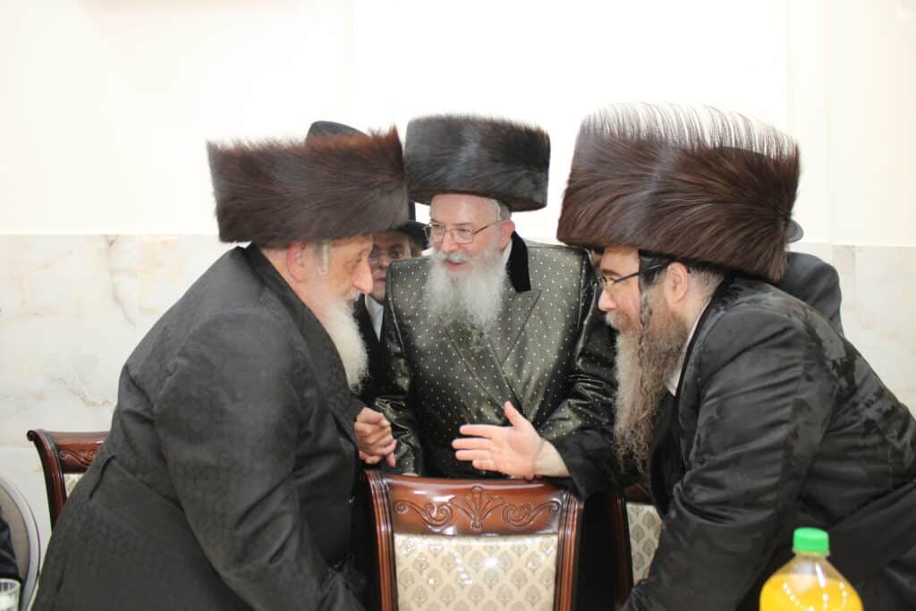 אלע חסידים: שבע ברכות לנכדת האדמו"ר מצאנז