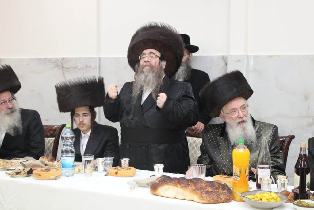 אלע חסידים: שבע ברכות לנכדת האדמו"ר מצאנז