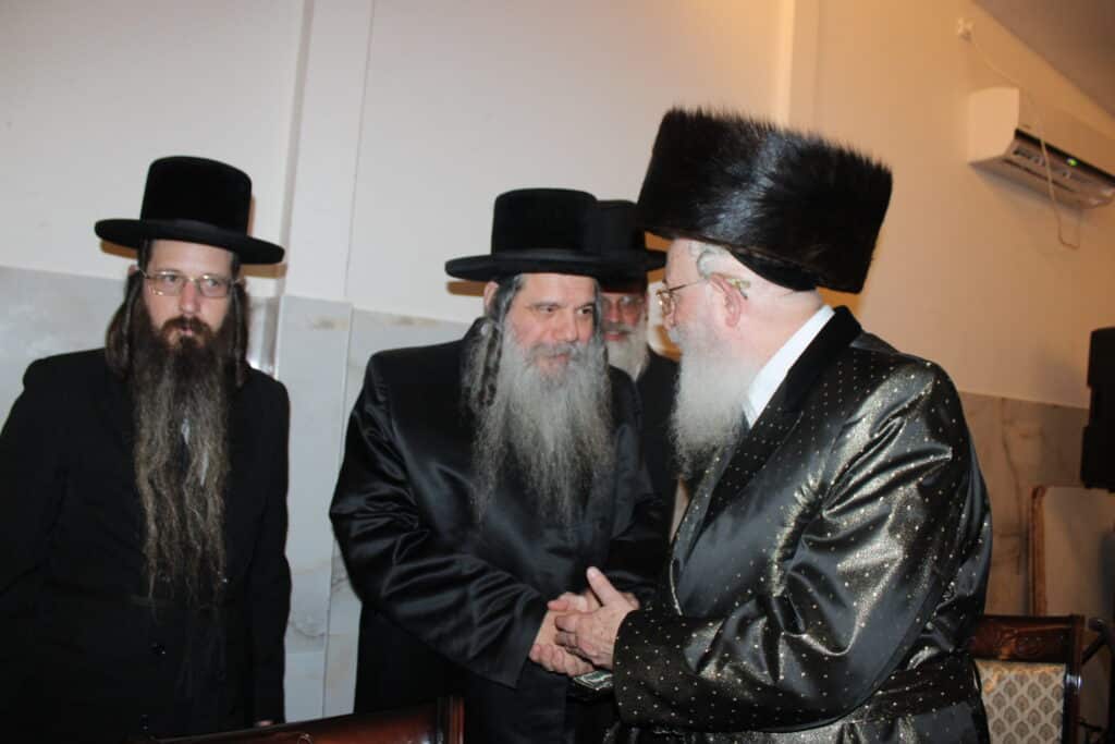 אלע חסידים: שבע ברכות לנכדת האדמו"ר מצאנז