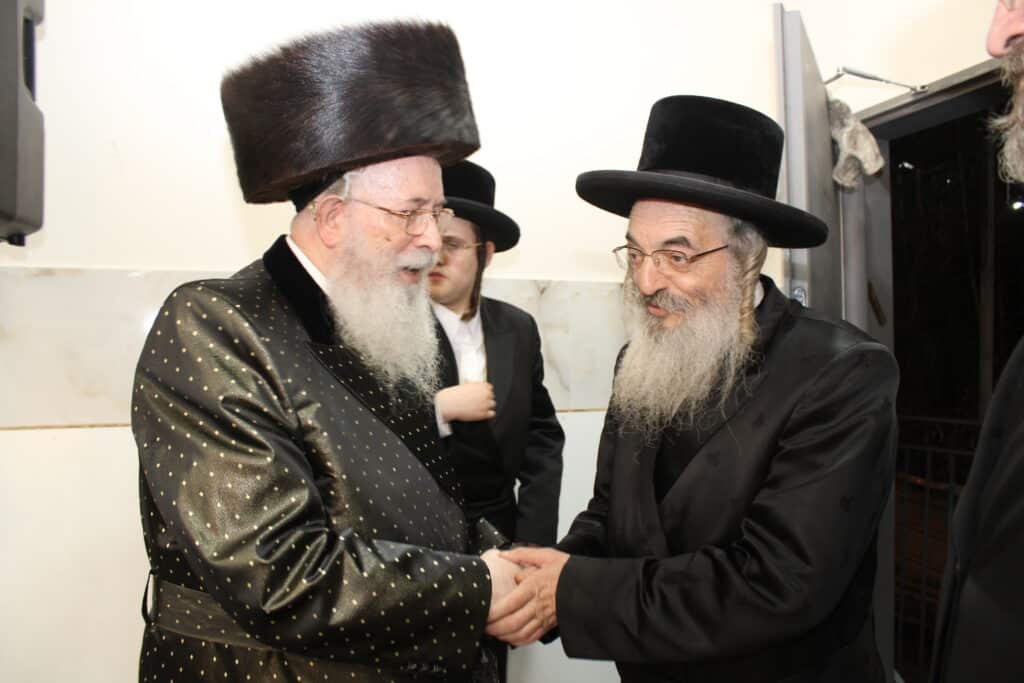 אלע חסידים: שבע ברכות לנכדת האדמו"ר מצאנז