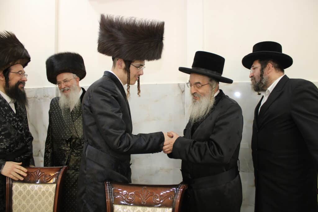 אלע חסידים: שבע ברכות לנכדת האדמו"ר מצאנז