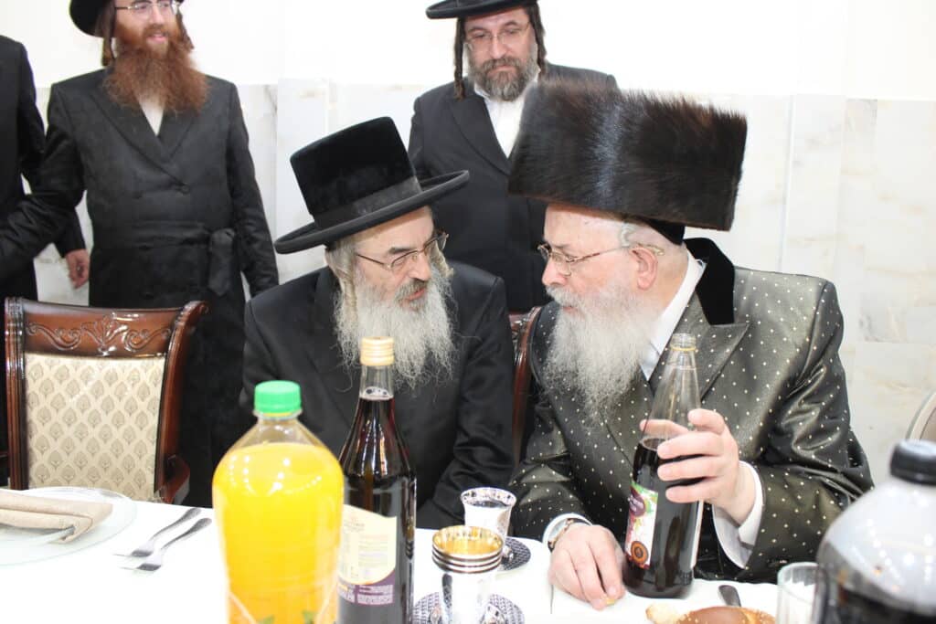 אלע חסידים: שבע ברכות לנכדת האדמו"ר מצאנז