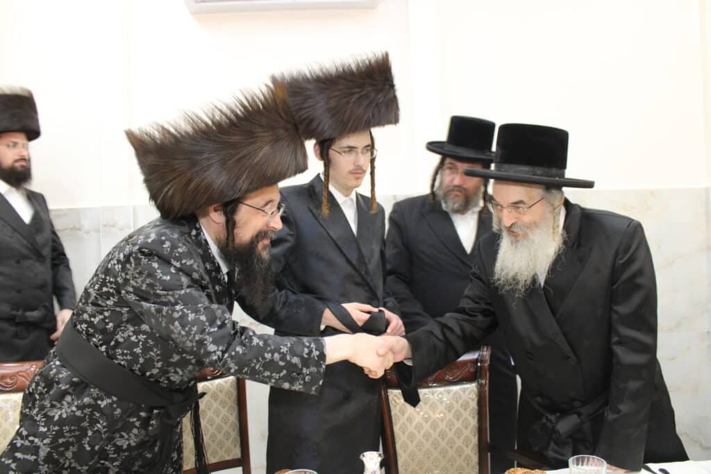 אלע חסידים: שבע ברכות לנכדת האדמו"ר מצאנז