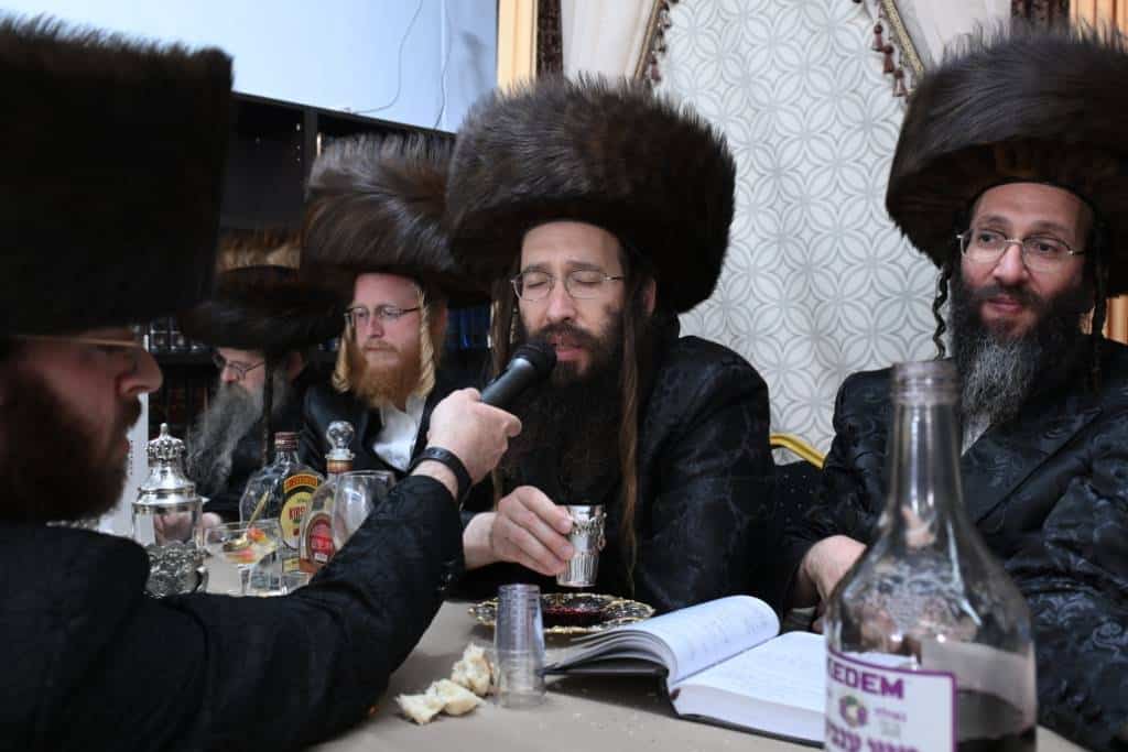 שמחת השבע ברכות לבת האדמו"ר מספינקא בבית שמש