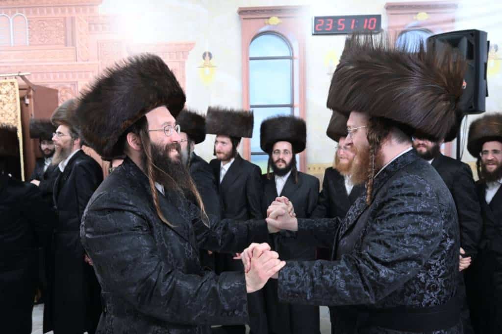 שמחת השבע ברכות לבת האדמו"ר מספינקא בבית שמש