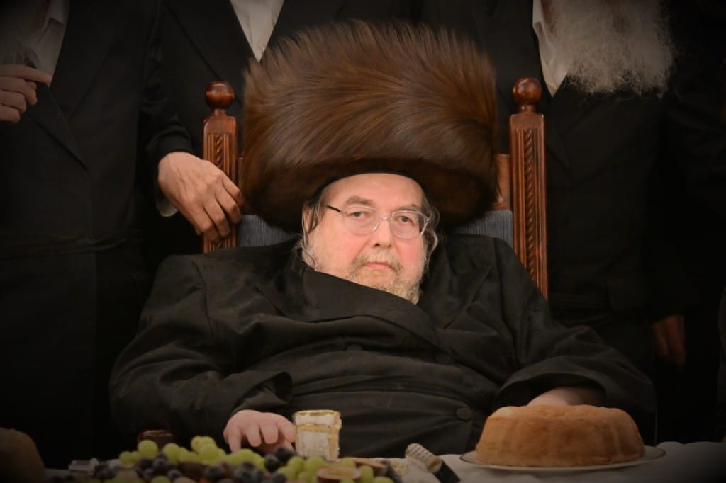 אלע חסידים: שמחת השבע ברכות בבית מרן האדמו"ר מבעלזא