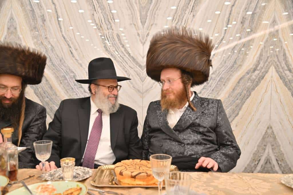 שמחת השבע ברכות לבת האדמו"ר מספינקא בבית שמש