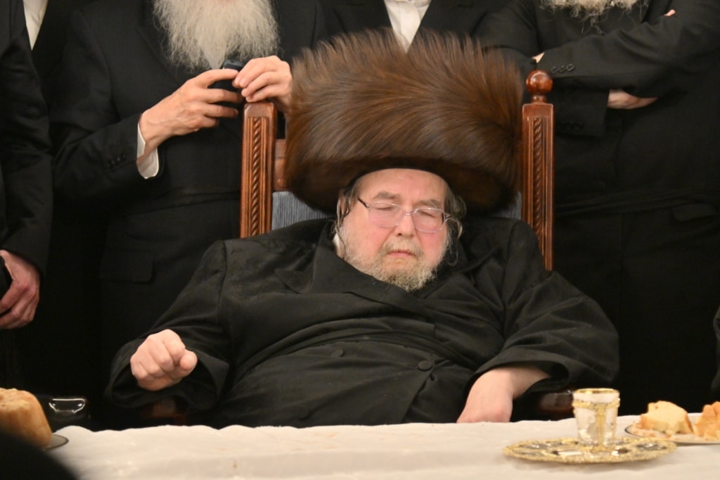 אלע חסידים: שמחת השבע ברכות בבית מרן האדמו"ר מבעלזא