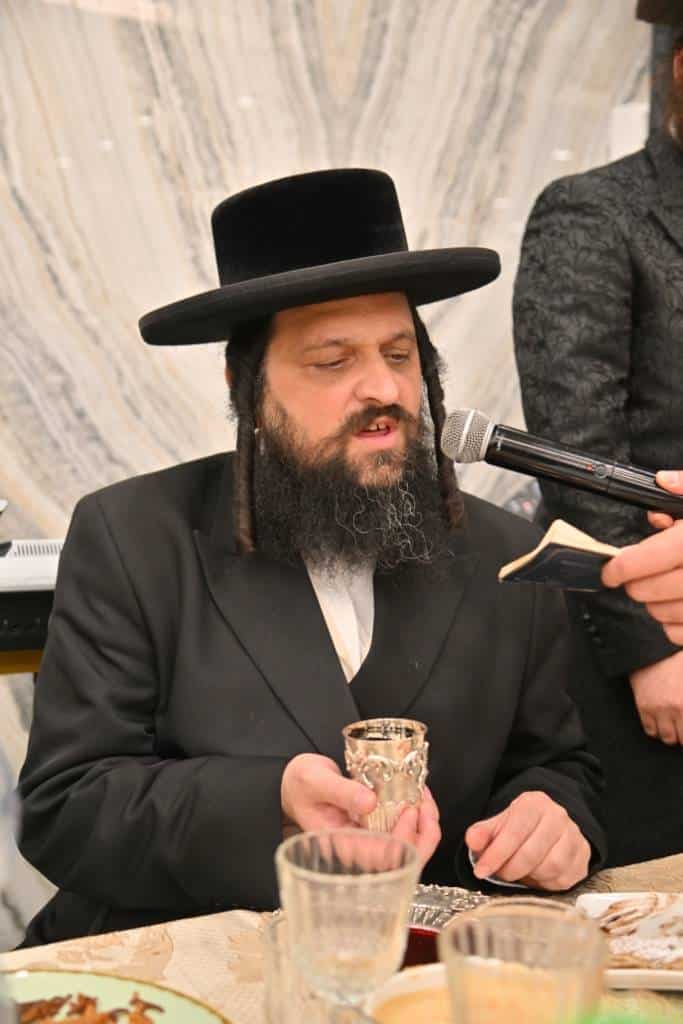 שמחת השבע ברכות לבת האדמו"ר מספינקא בבית שמש