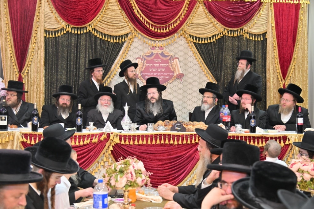 בהילולת מודז'יץ: הכנסת ספר תורה וסיום הש"ס בביתר