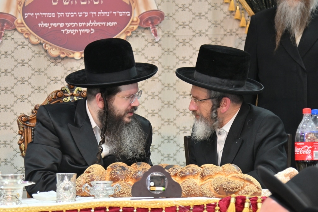 בהילולת מודז'יץ: הכנסת ספר תורה וסיום הש"ס בביתר