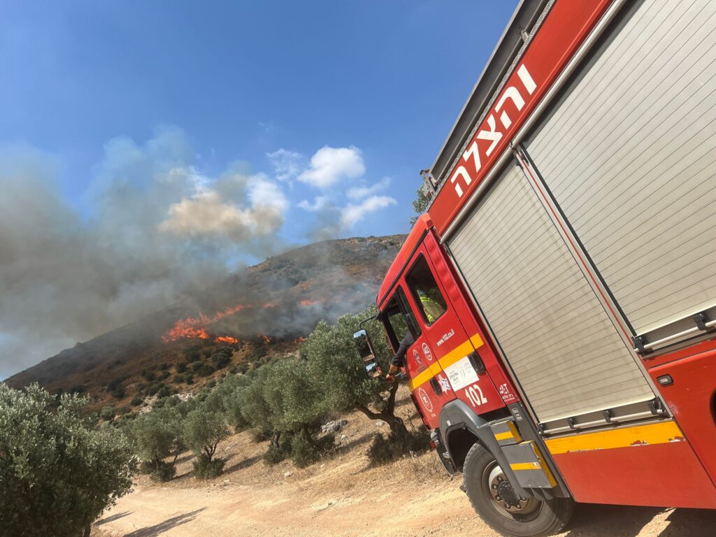 בעקבות המטח: הארבל ויערות הגליל בוערים