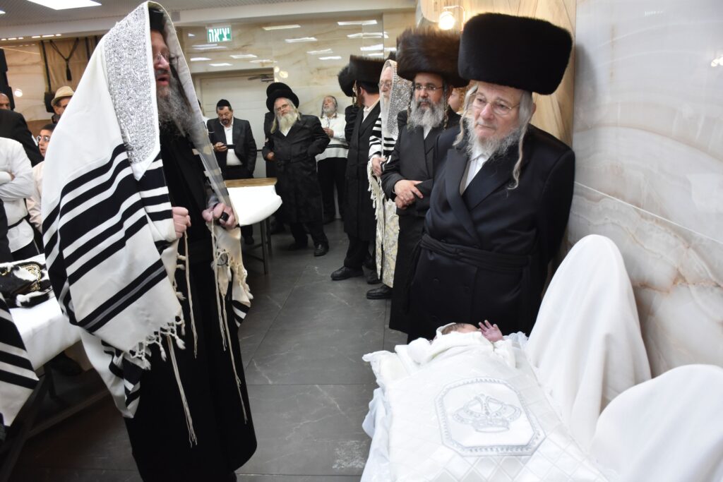 גלריה: שמחת הברית לנכד כ"ק אדמו"ר מביטשקוב