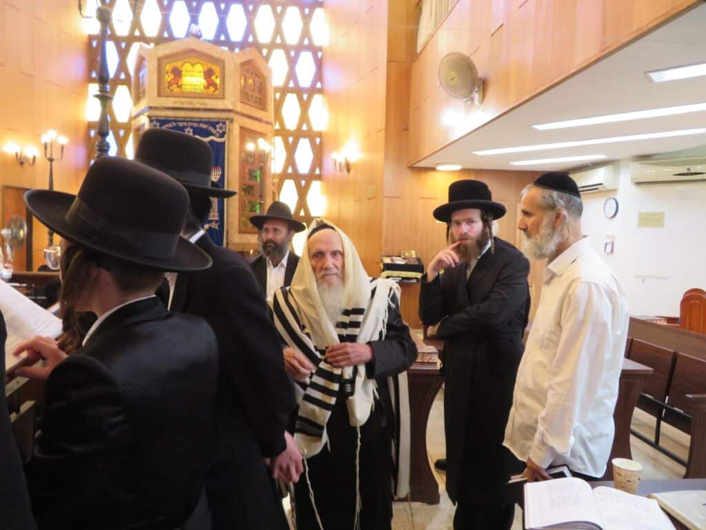 שמחת הברית בחצרות אביר יעקב סאדיגורה - רדומסק