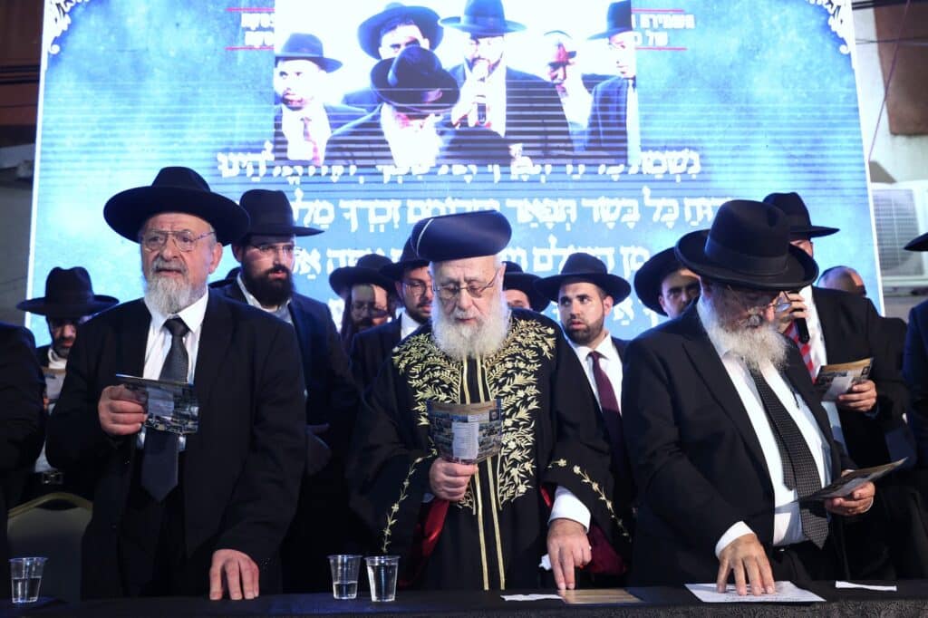 שבוע אחרי: בתל אביב התכנסו להודות על הנס הגדול