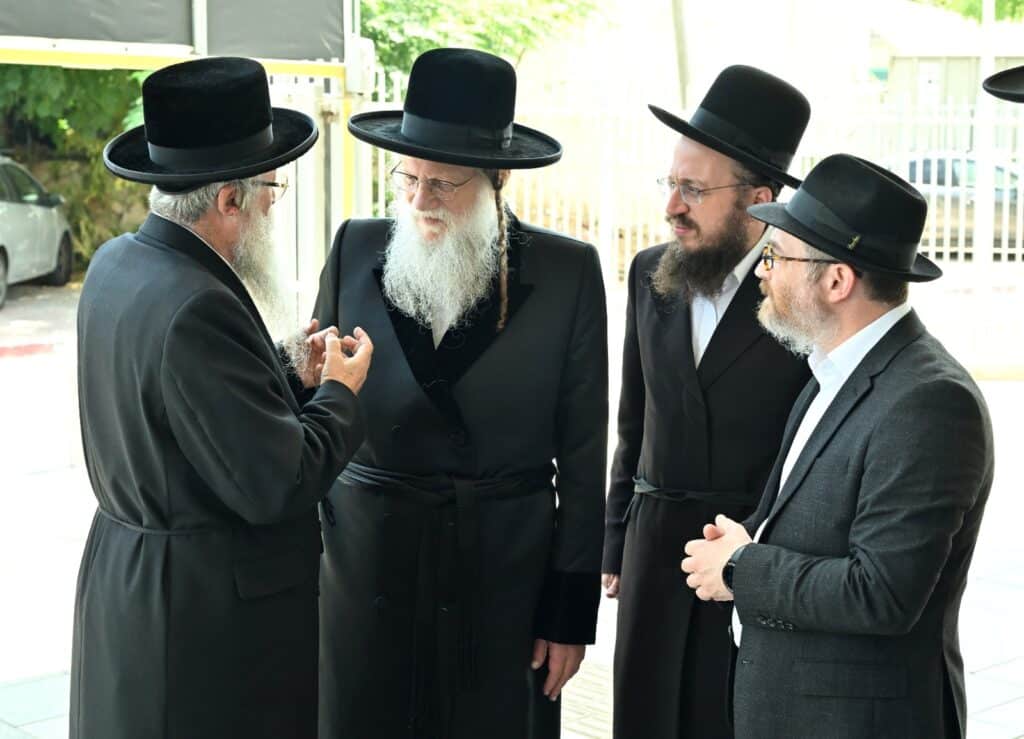 האדמו"ר ממודז'יץ בביקור היסטורי ב'עלה': "עבודת קודש שאי אפשר לתאר"