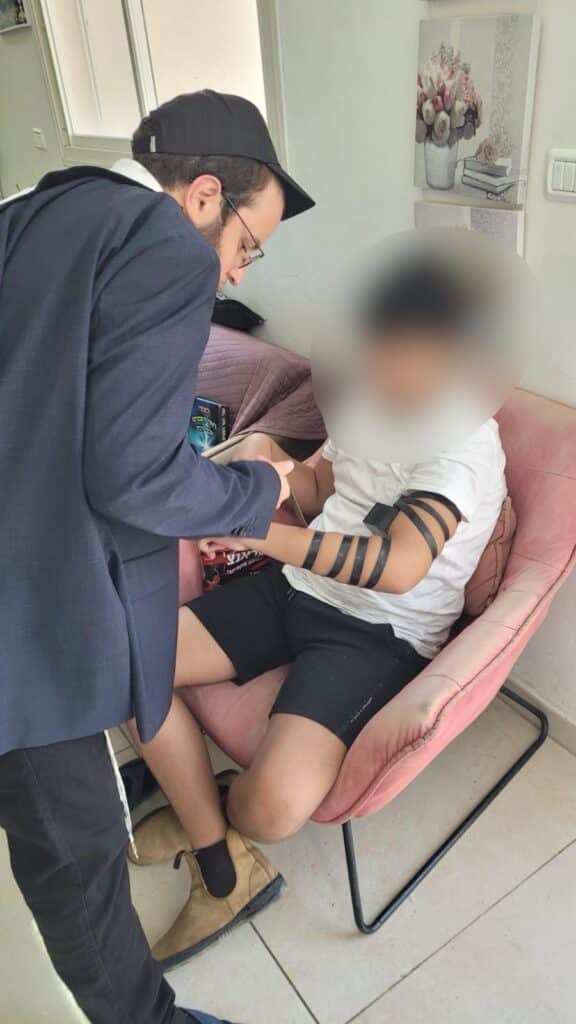 הילדים שחולצו מהכפרים הערביים בקייטנה מיוחדת; "התפללו עבור אחינו השבויים בעזה"