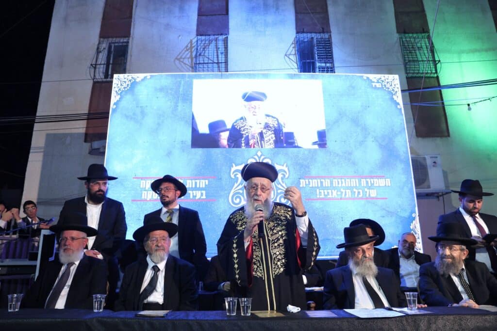 שבוע אחרי: בתל אביב התכנסו להודות על הנס הגדול