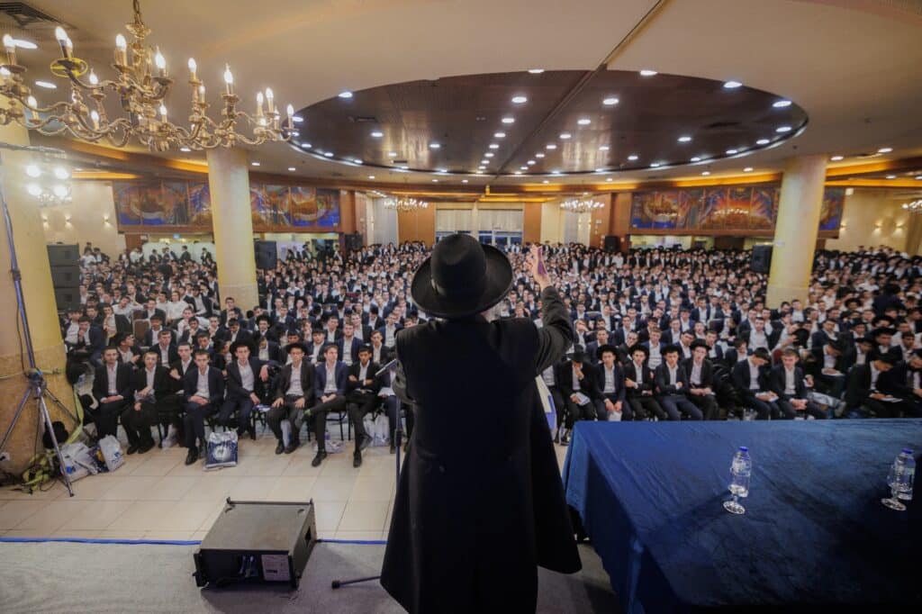 כ-4000 בני ישיבות במעמד "סדר הכנה" שע"י "דרשו"