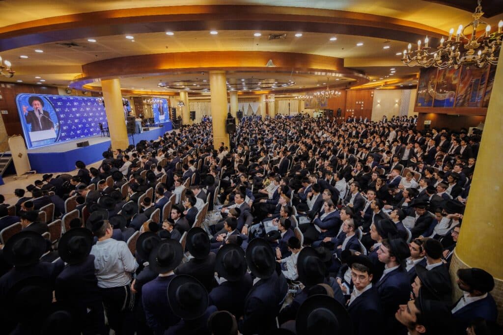 כ-4000 בני ישיבות במעמד "סדר הכנה" שע"י "דרשו"