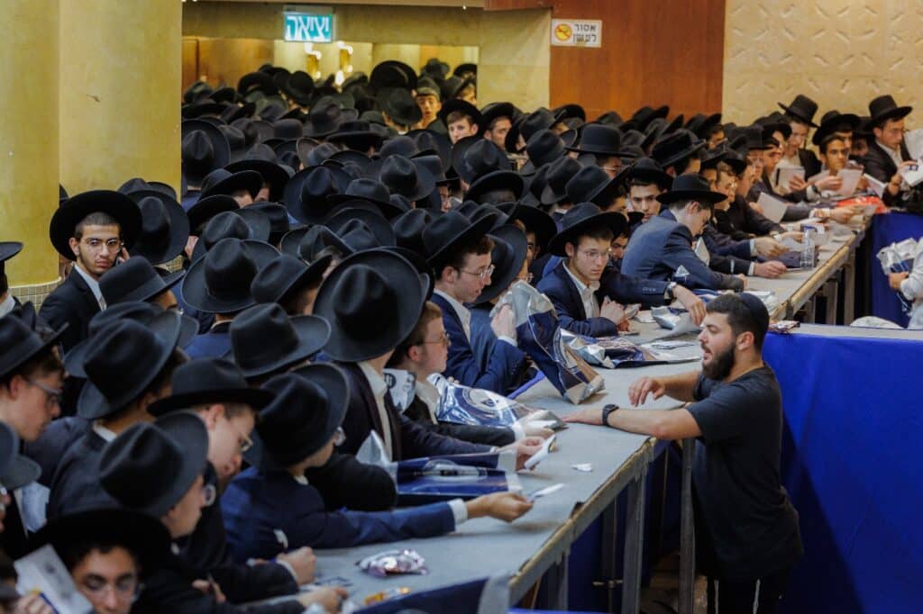 כ-4000 בני ישיבות במעמד "סדר הכנה" שע"י "דרשו"