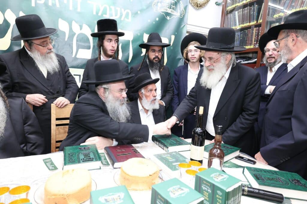 בבית המיתולוגי ברחוב רשב"ם: גדו"י התכנסו לחזק את לימוד דף היומי