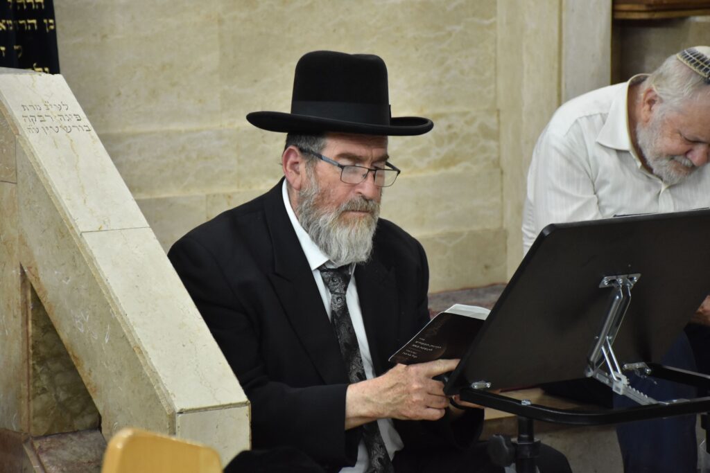 חסידי אשלג קוננו עם הרבי על חורבן הבית