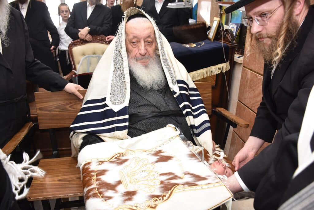 כשם שנכנס: שמחת הברית בחצרות נאראל-שאץ ויזניץ