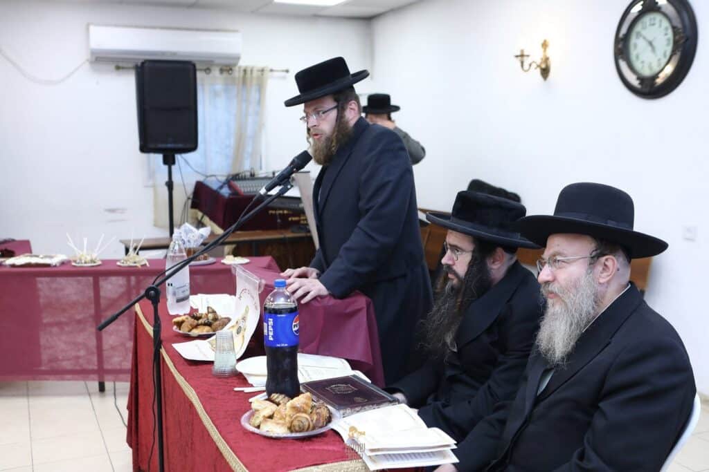 גלריה | נוף הגליל: בתלמוד תורה ברסלב חגגו 'חומש סעודה'