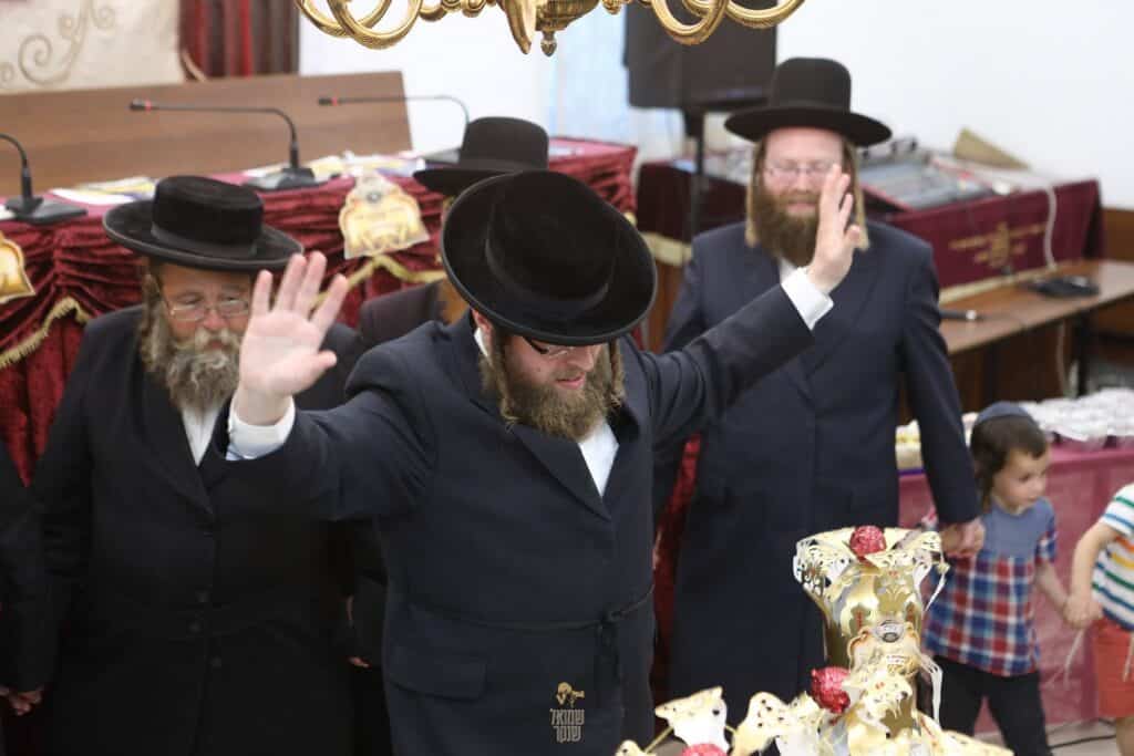 גלריה | נוף הגליל: בתלמוד תורה ברסלב חגגו 'חומש סעודה'