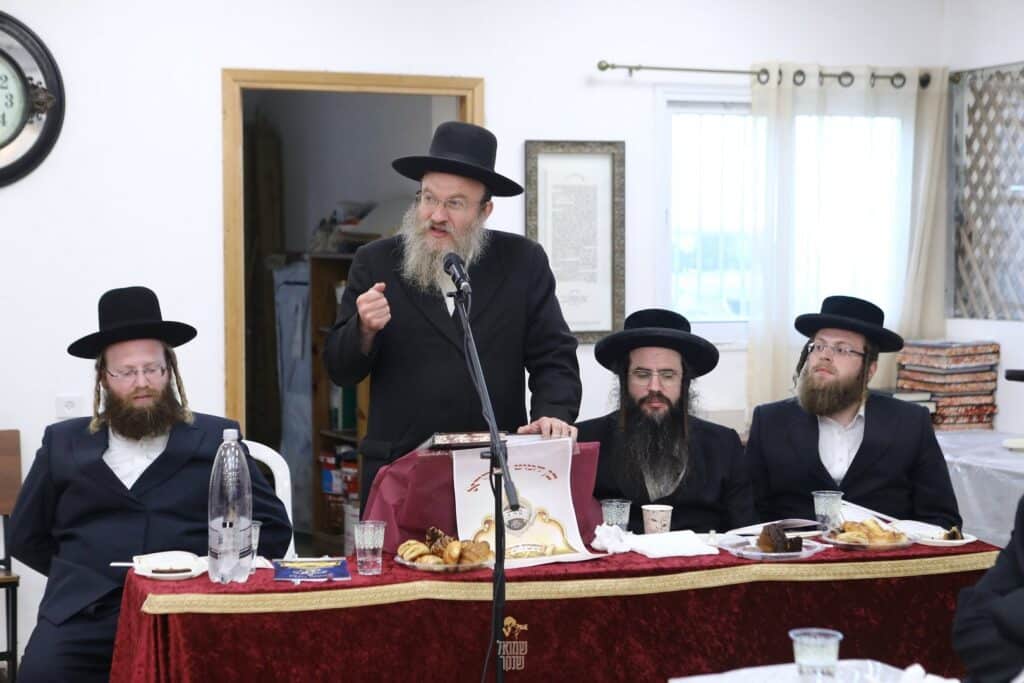 גלריה | נוף הגליל: בתלמוד תורה ברסלב חגגו 'חומש סעודה'