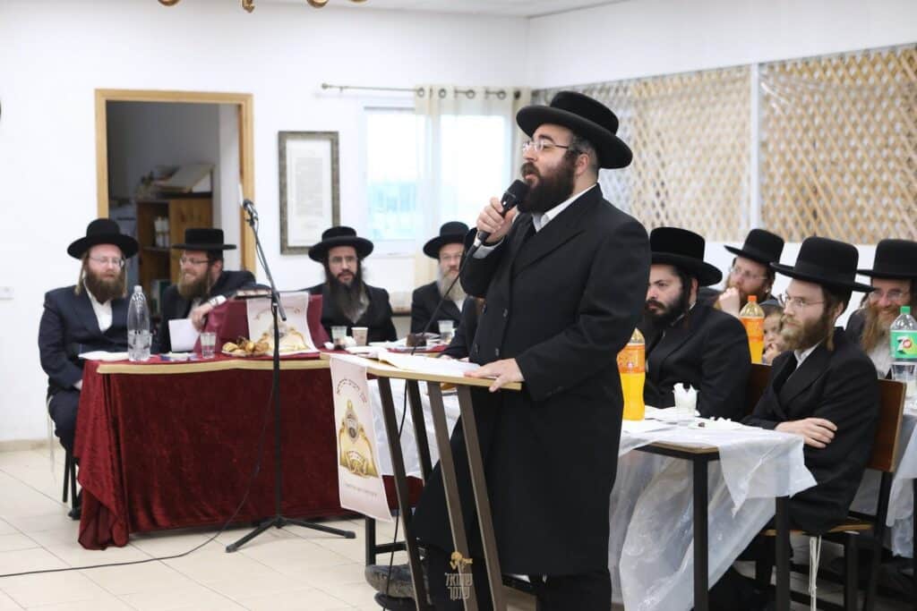 גלריה | נוף הגליל: בתלמוד תורה ברסלב חגגו 'חומש סעודה'