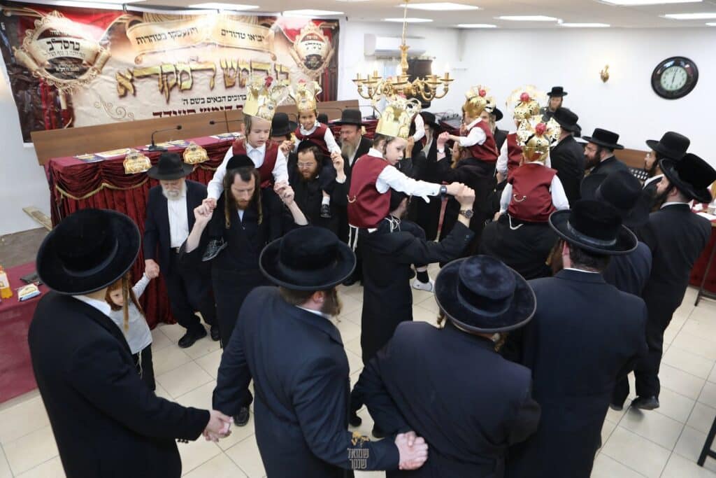 גלריה | נוף הגליל: בתלמוד תורה ברסלב חגגו 'חומש סעודה'