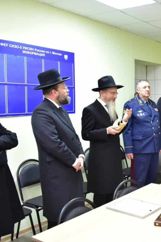 נחנך בית כנסת חדש בבית כלא נוסף במוסקבה