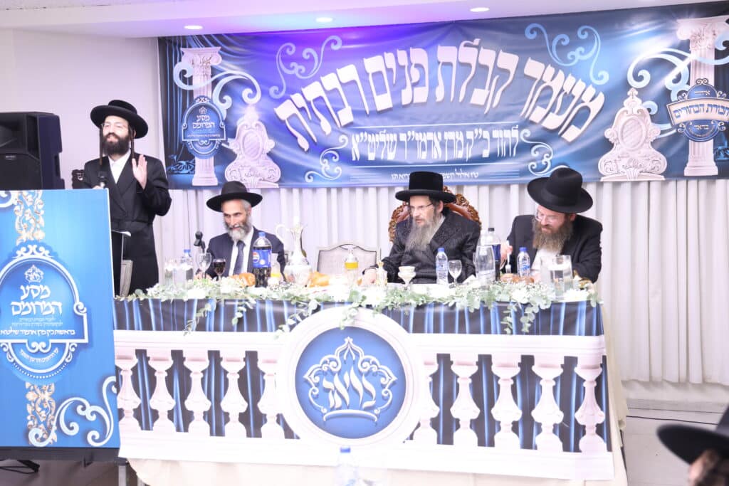 מסע מרומם של האדמו''ר מבראד למקומות הקדושים בטבריה