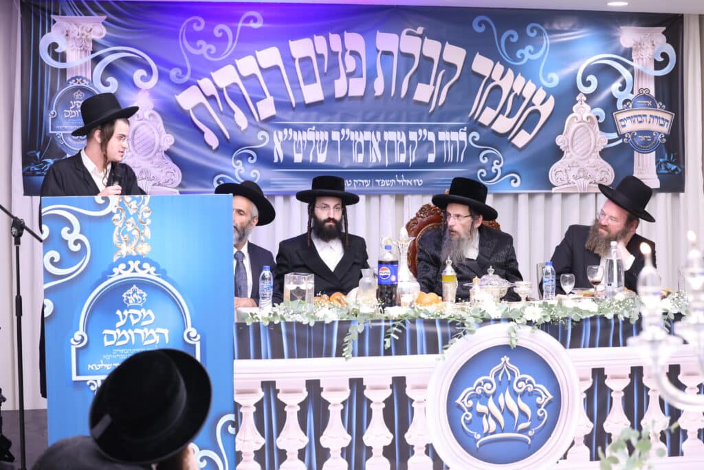 מסע מרומם של האדמו''ר מבראד למקומות הקדושים בטבריה